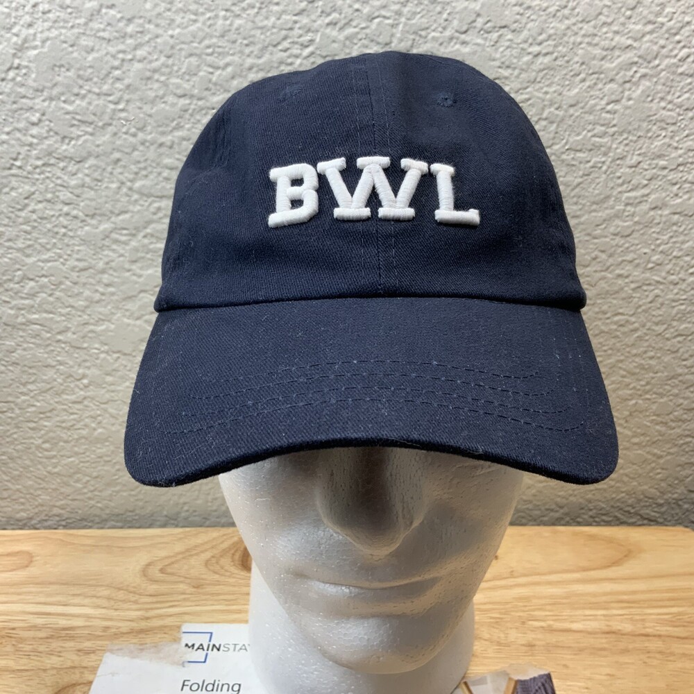 Johnnie O Hat Cap Strap Back Blue White Logo Adjustable Casual Golf Mens